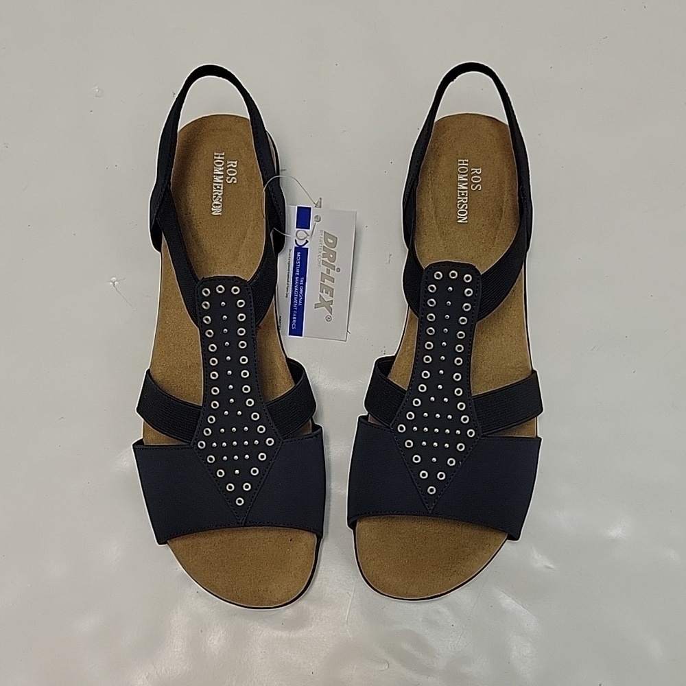 Ros Hommerson, women's Miriam sandal sz 9.5 new coastal grandma comfy summer